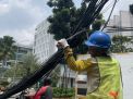 Jaksel Tertibkan Puluhan Kabel Udara di Jalan Pahlawan, Wujudkan Kawasan Lebih Rapi dan Aman