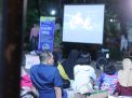 Nonton Film di Taman Kota, Cara BNNK Mojokerto Kenalkan Bahaya Narkoba kepada Anak-anak