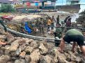 Satgas TMMD Ke-129 Kodim 1311/Morowali Percepat Pekerjaan Rabat Jalan di Desa Polewali