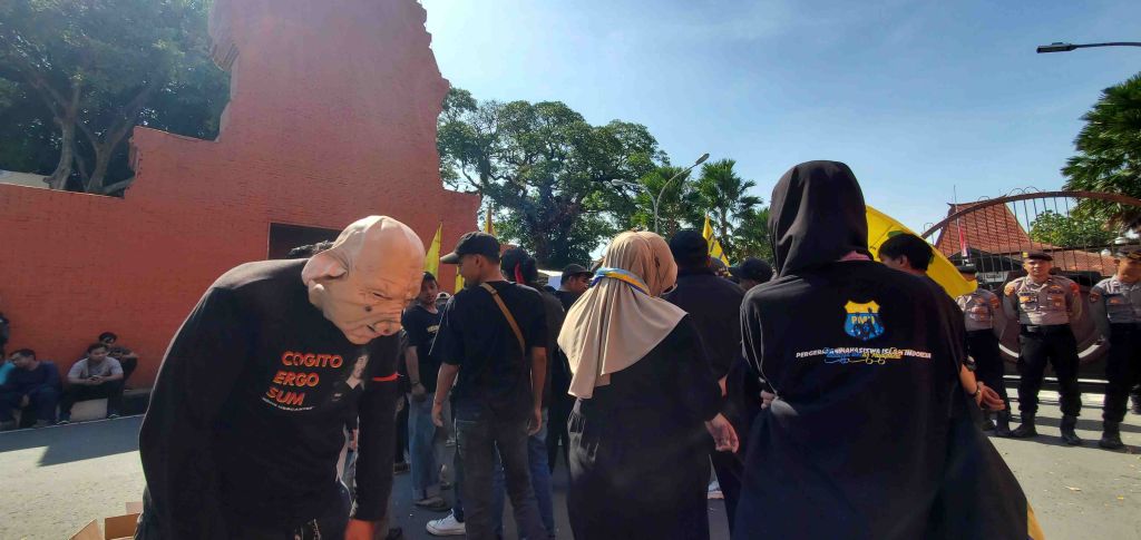 PMII Mojokerto Soroti Pelanggaran HAM hingga Kejahatan Kemanusiaan