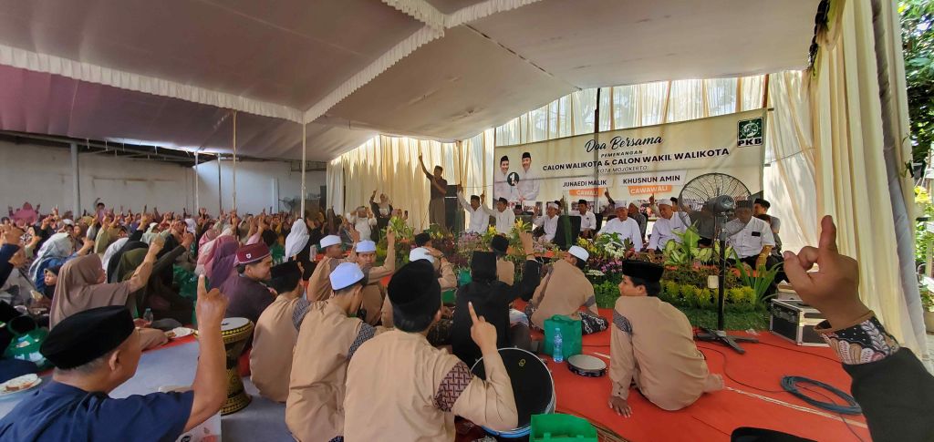 Didukung Tokoh Agama, Junaedi-Amin Janji Canangkan Kembali KDK di Mojokerto