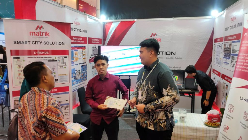 Hadir di APEKSI 2025, Matrik Siap Jawab Permasalahan Daerah Berbasis Teknologi