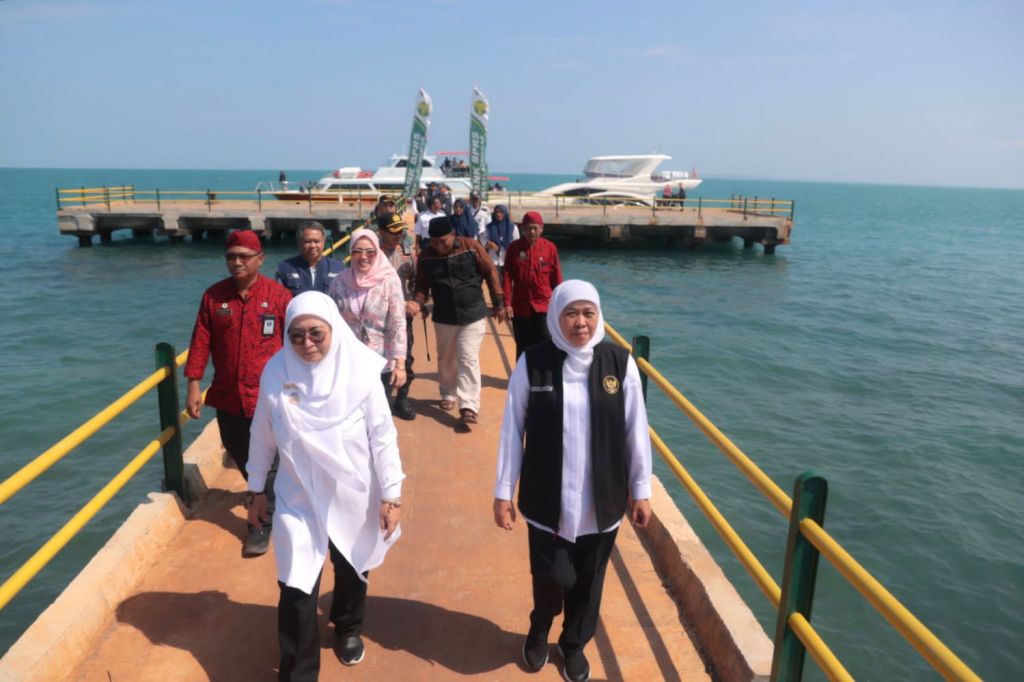 Khofifah Berharap Pelabuhan Dungkek dan Giliyang Bisa Dongkrak Kunjungan Wisata