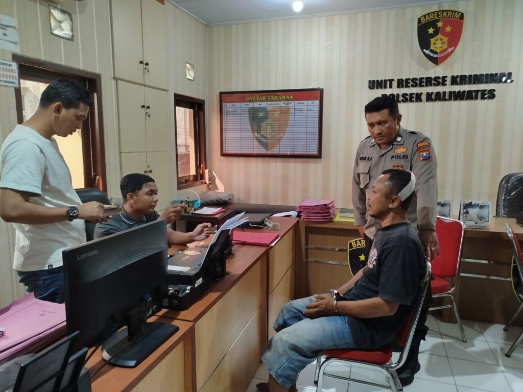 Sugiono Ceburkan Diri Gegara Kepergok Curi Motor di Jember