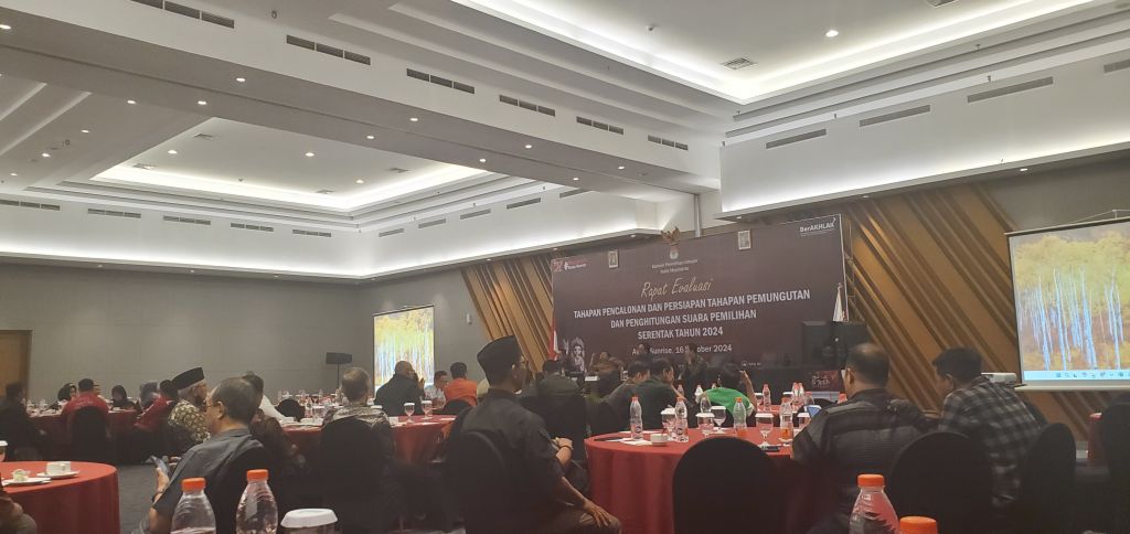 Berharap Pilkada 2024 Kondusif, KPU Kota Mojokerto Gelar Rapat Evaluasi