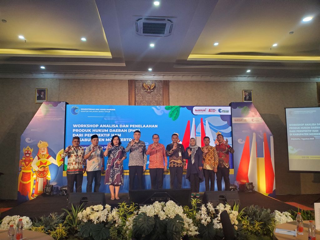 Penyandang Disabilitas di Mojokerto Naik, KemenHAM Jatim Dorong Pemda Susun Regulasi