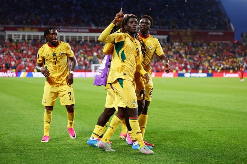 Gol Dramatis Yirenkyi Antar Ghana Raih Kemenangan Perdana di Grup L