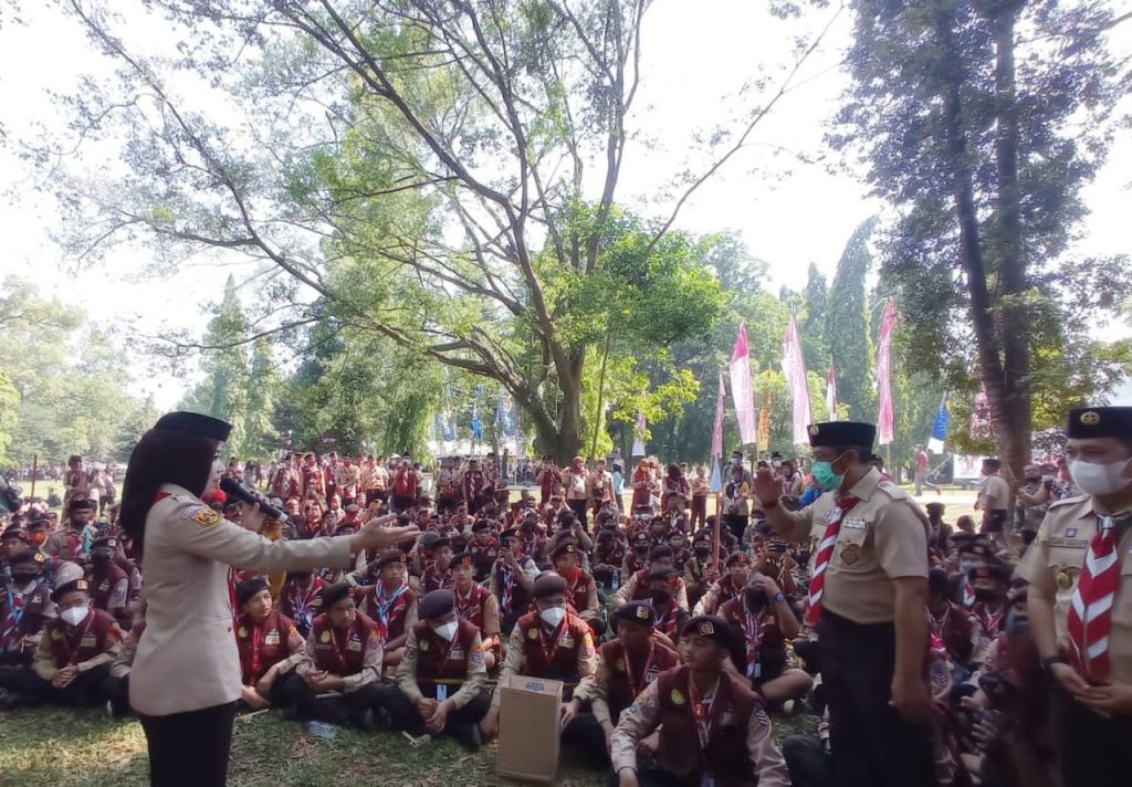 Raih Lencana Karya Bakti, Atalia: Hasil Kerja Seluruh Anggota Pramuka