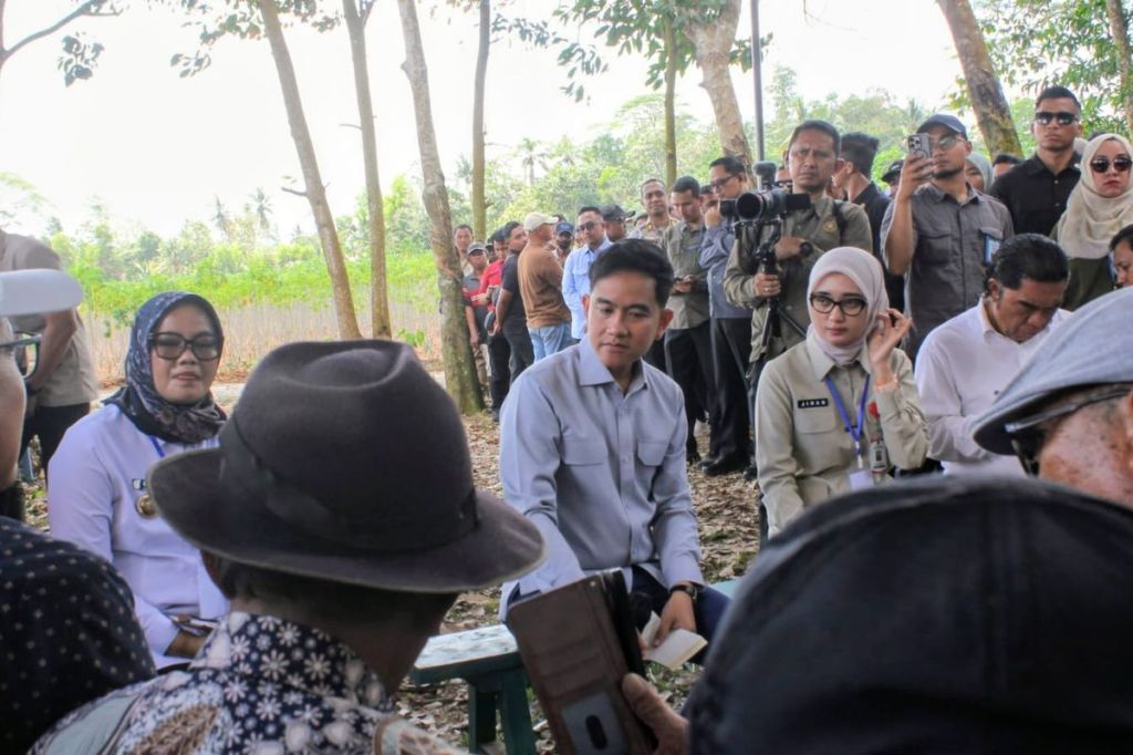 Gibran Tampung Aspirasi Petani Lampung, Harga Singkong dan Tata Niaga Jadi Sorotan