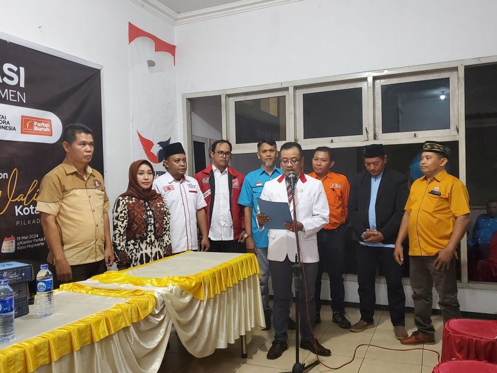 7 Parpol Non Parlemen All In Dukung Ning Ita di Pilwali Mojokerto 2024