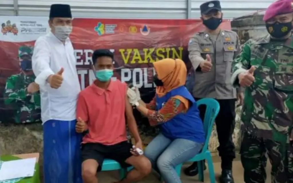 Sempat Termakan Hoax, Warga Sampang Mulai Antusias Sukseskan Pelaksanaan Vaksinasi