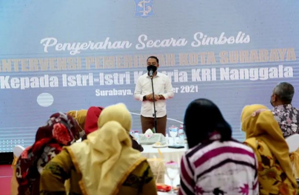 Keluarga Patriot Kesatria Nanggala 402 Terima Bantuan dari Pemkot Surabaya