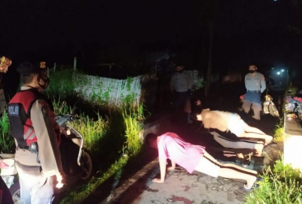 Operasi Yustisi, Polisi Sanksi Sejumlah Pelangar Prokes