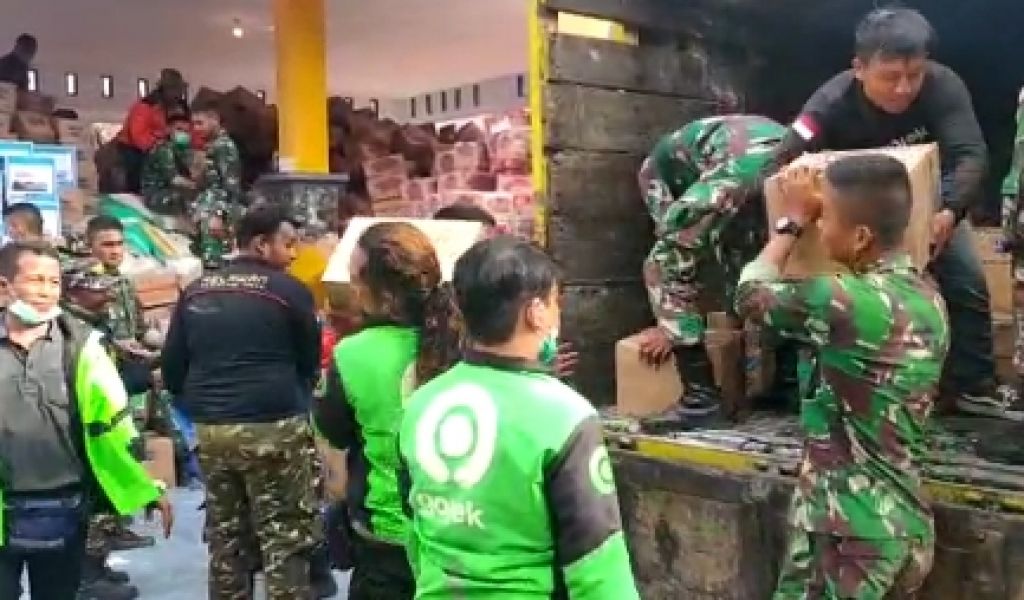 Gojek Surabaya, Kirim Bantuan ke Lumajang Dibagi 2 Gelombang