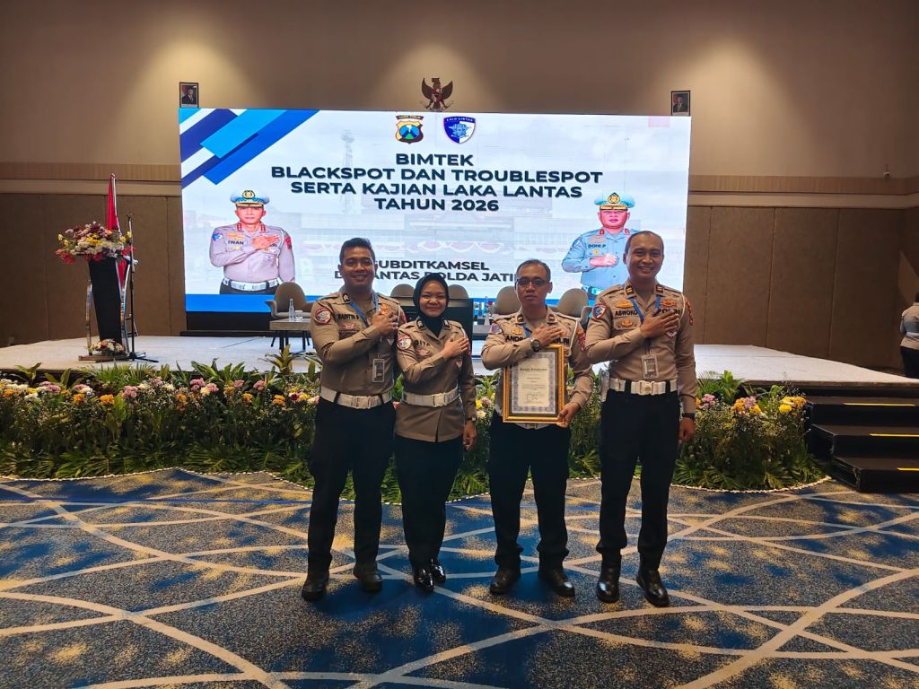 Polres Gresik Raih Juara 1 Video Rampcheck Terbaik se-Jatim, Bukti Komitmen Keselamatan Lalu Lintas