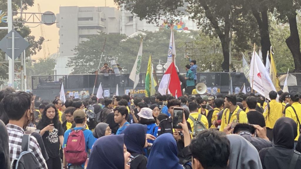 Gelombang Demo Mahasiswa Warnai Jakarta Hari Ini, Soroti BBM hingga RUU Polri