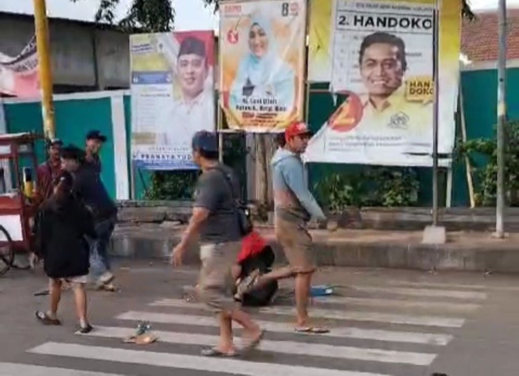 Viral Video Anak Punk Tawuran di Jalur Pantura Situbondo