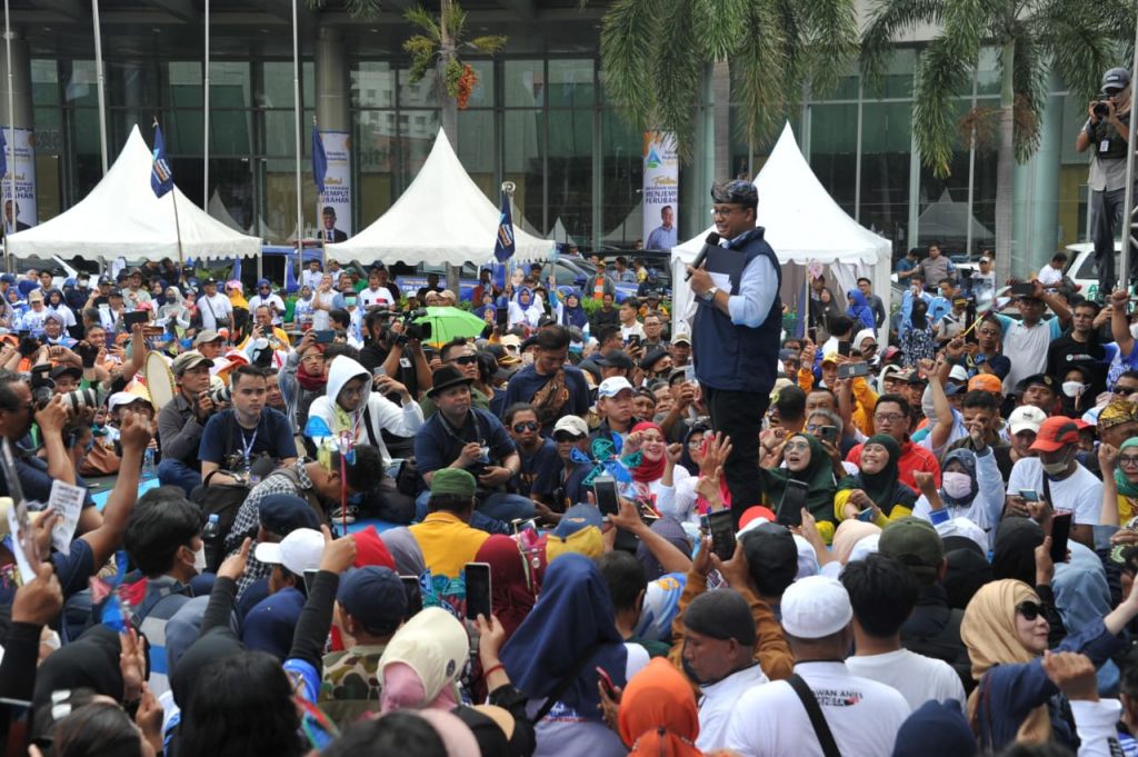 Anies Baswedan Optimististis Wujudkan Keadilan bagi Seluruh Rakyat Indonesia