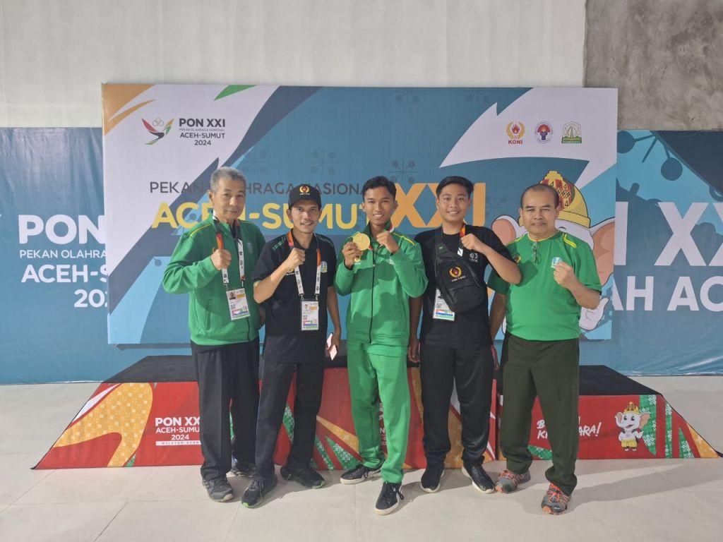 Atlet Menembak Jatim Luqman Syarif Sumbang Medali Emas