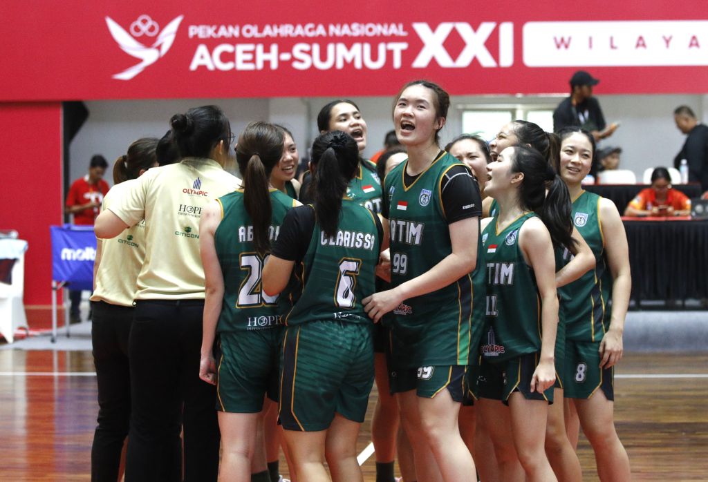 Fase Grup PON XXI Aceh-Sumut 2024, Tim Basket Putri Jatim Taklukkan DKI Jakarta