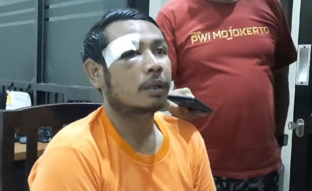 Begal Payudara Buronan Wanita di Surabaya Kualat, Kini Bonyok Dibogem Warga Mojokerto