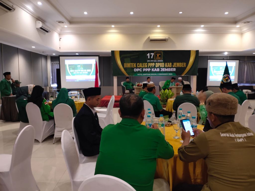 Hadapi Pemilu 2024 Caleg PPP Jember Mendapat Pembekalan Khusus