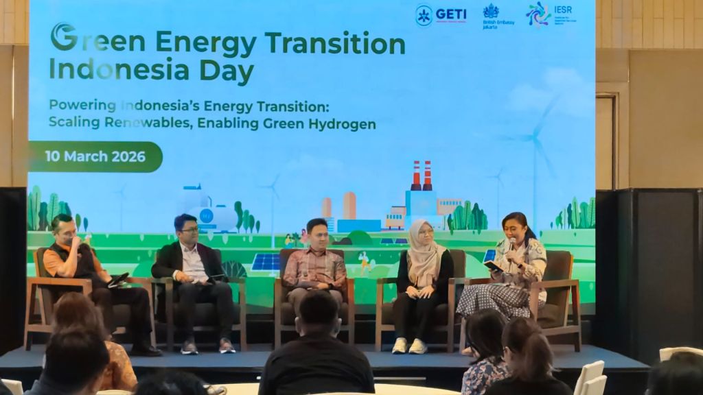 IESR, GETI dan Kedutaan Besar Inggris Bahas Masa Depan Hidrogen Hijau Indonesia di GE