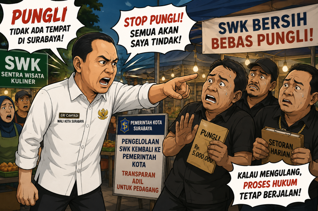 Eri Sikat Pungli SWK, Pengelolaan PKL Dikembalikan ke Pemkot