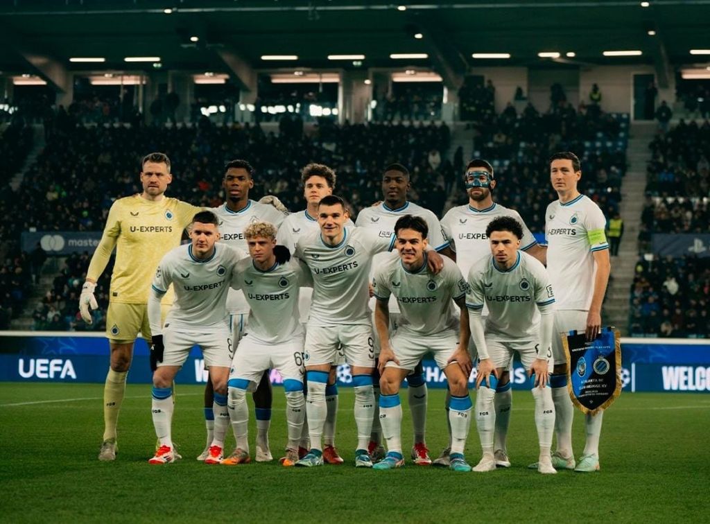 Daftar Tim 16 Besar Liga Champions 2024/20025: Club Brugge Kuda Hitam