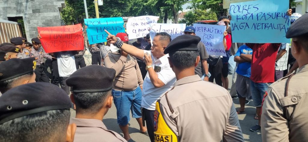 Didemo Soal Formulir C1, Polres Pasuruan Kota Tegaskan Tak Punya Akses