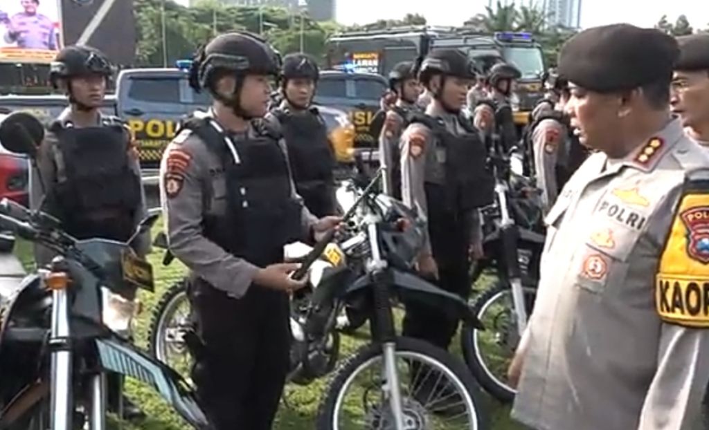 706 Polisi Siap Amankan Pelantikan Kepala Daerah di Jatim