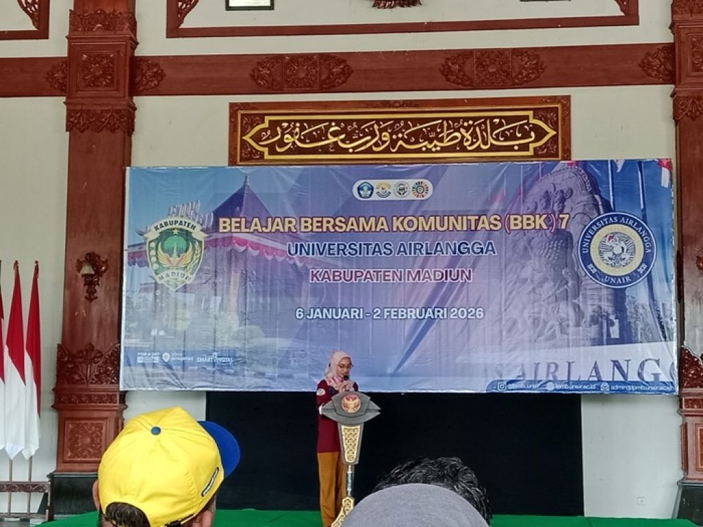 Unair Terjunkan Mahasiswa BBK Madiun, Bupati Harapkan Ada Usulan Untuk Pembangunan Daerah