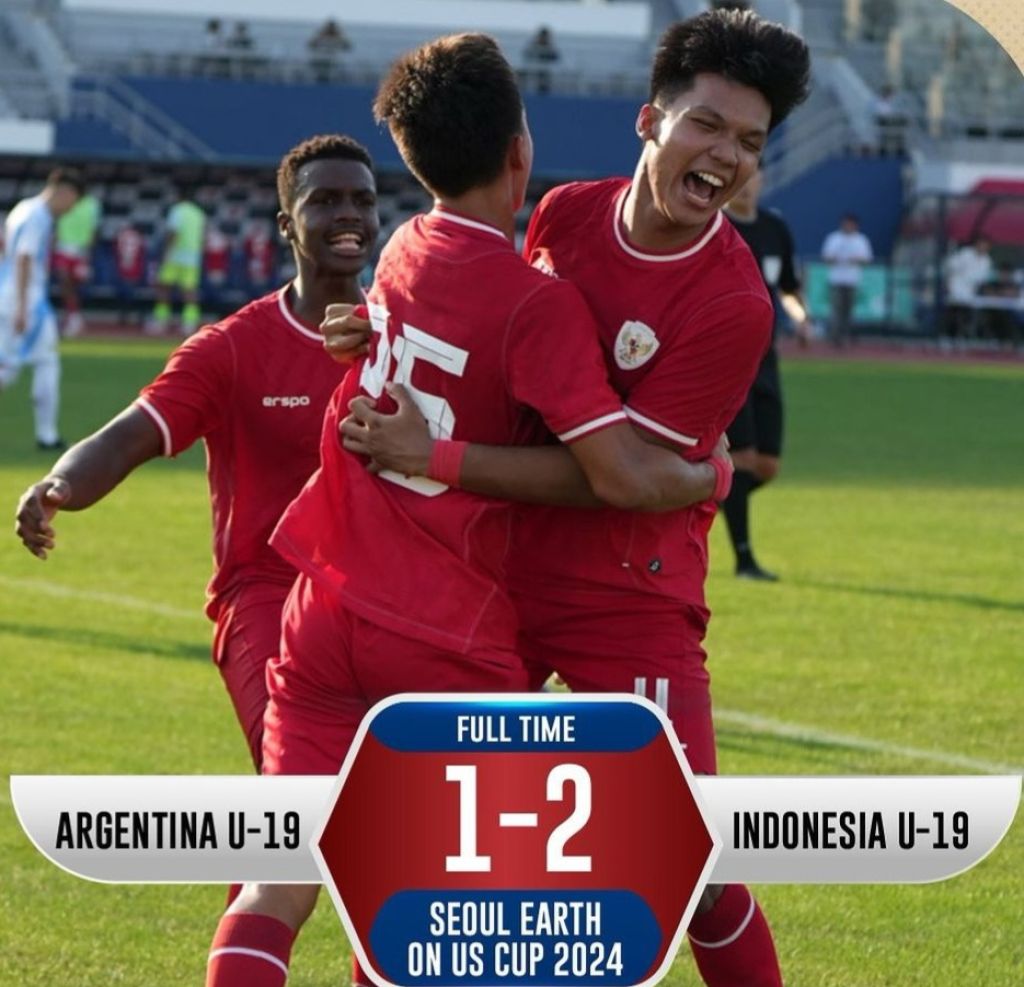 Kejutan! Timnas Indonesia Bungkam Argentina U-20 2-1 di Seoul Earth On Us Cup 2024