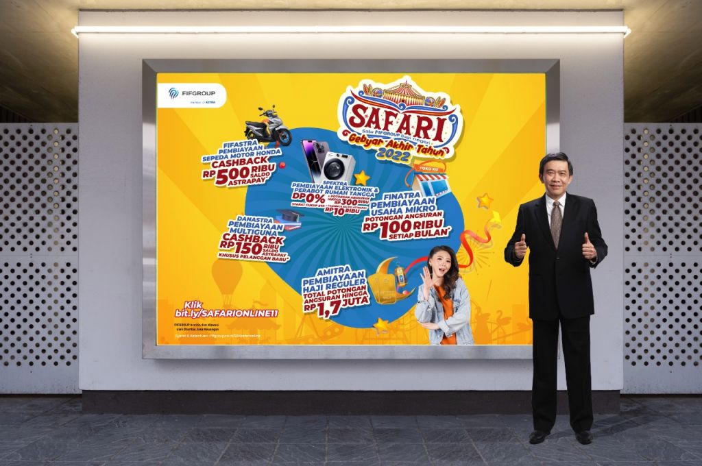 SAFARI Online Hadir Secara Nasional, FIFGROUP Tabur Promo Spesial