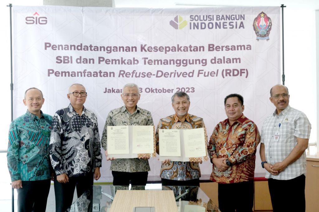 SBI dan Pemkab Temanggung Teken Kerja Sama Pemanfaatan RDF TPST Sanggrahan