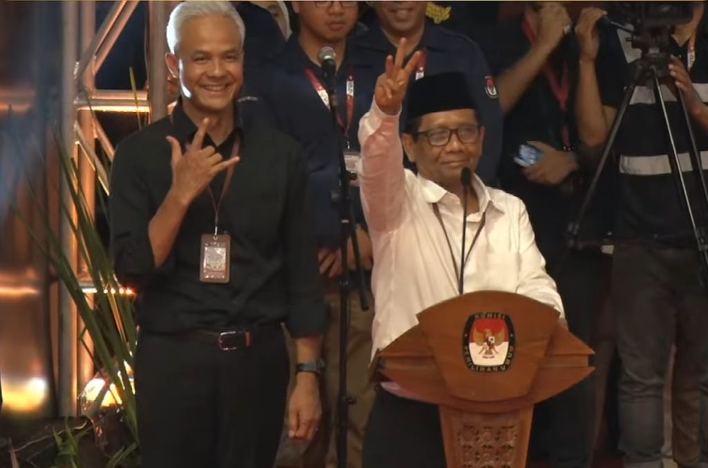Kandidat Pasangan Capres-Cawapres Makan Bersama, Meredakan Ketegangan Situasi Politik