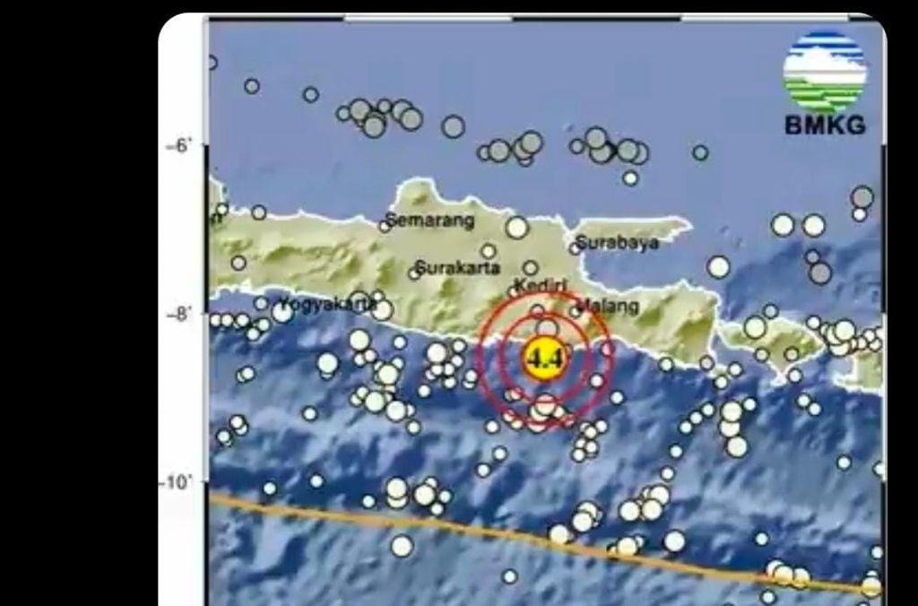 Gempa Magnitudo 4.4 Getarkan Malang