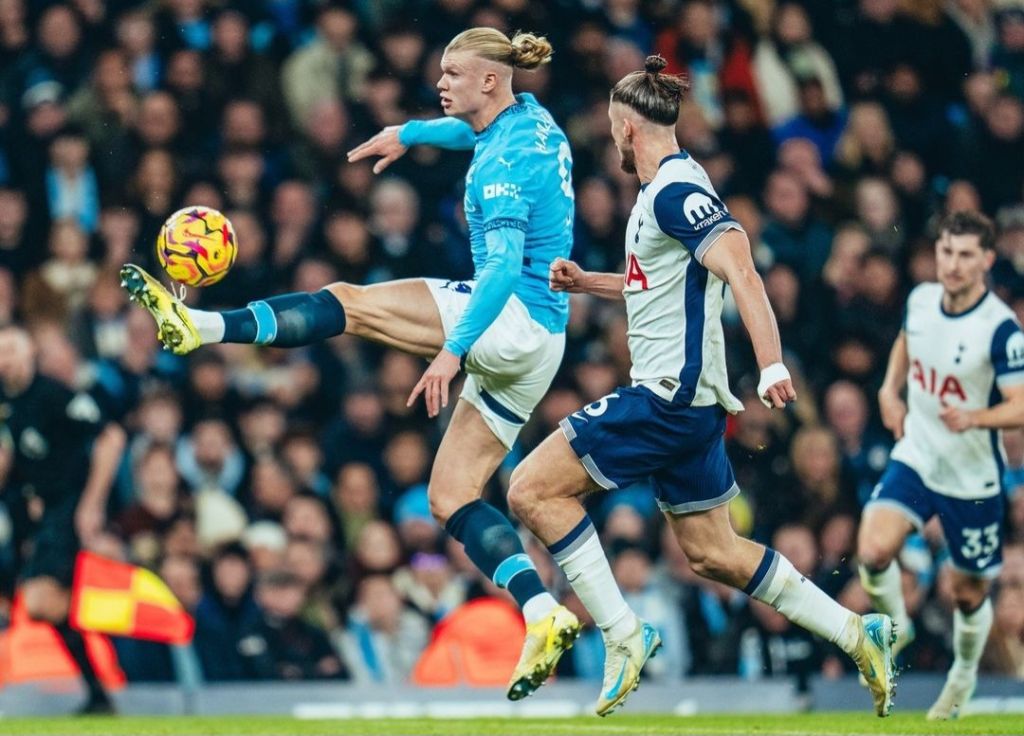 Hasil Liga Inggris, Manchester City vs Tottenham Hotspur, The Citizen Keok 0-4