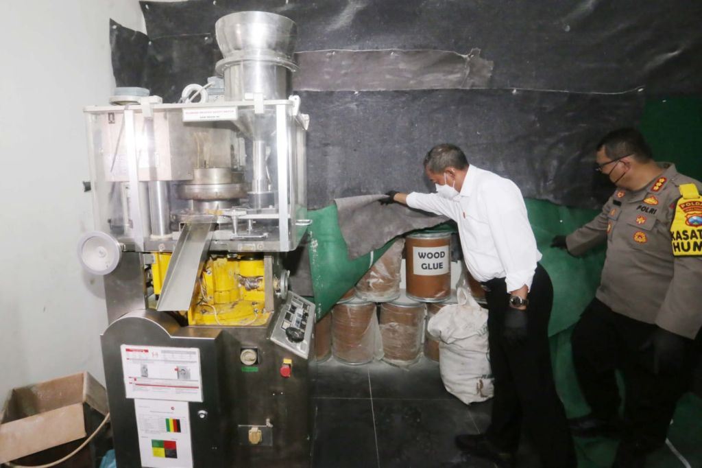 Home Industry Pil Karnopen Surabaya Beroperasi 6 Bulan, Berkedok Pengolahan Biji Kopi