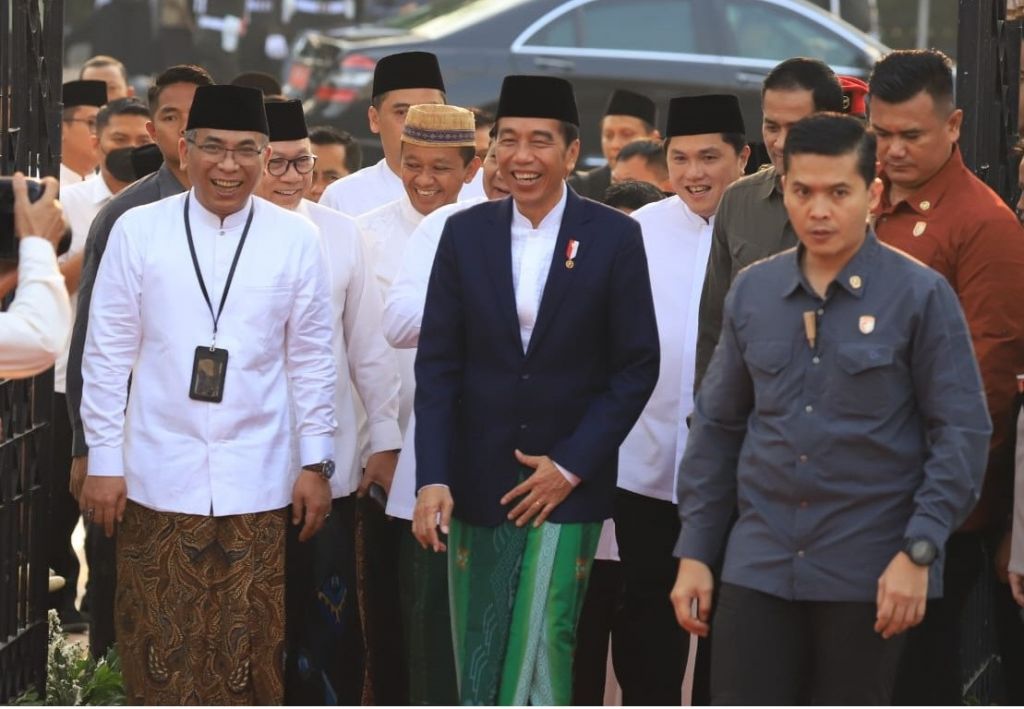 Apel HSN 2023 di Surabaya, Presiden Jokowi: Santri Pondasi Kekokohan Bangsa