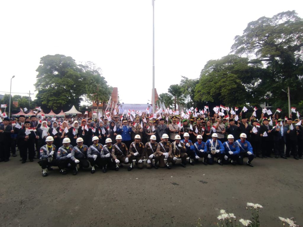 HUT Ke-74 Satpol PP Jadi Momen Bupati Ikfina Tingkatkan Kualitas Profesional Personel