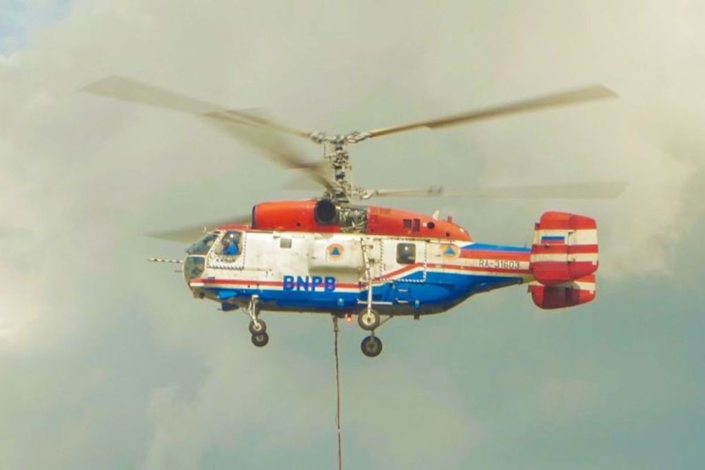 BNPB Tambah Dukungan Udara, Riau Andalkan Water Bombing dan OMC