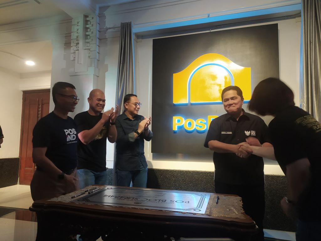Pos Bloc Surabaya Diresmikan, Wadah Para Pelaku UMKM dan Milenial