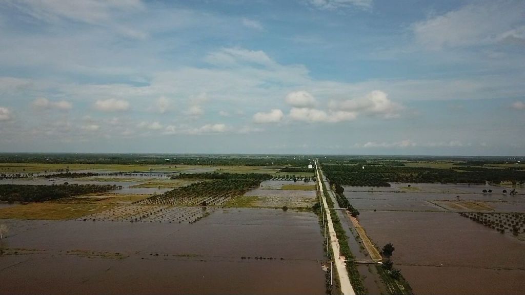 Satu Jembatan Rusak Akibat Banjir di Kabupaten Penajam Paser Utara