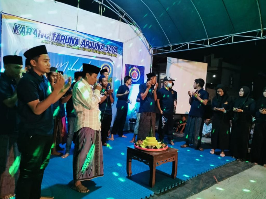 Karang Taruna Torjunan Sampang Gelar Milad Pertama
