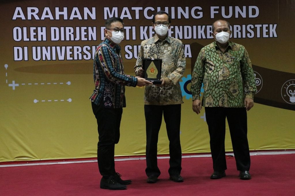 Sambangi Ubaya, Dirjen Dikti Kemendikbud Bahas Program Matching Fund 2021