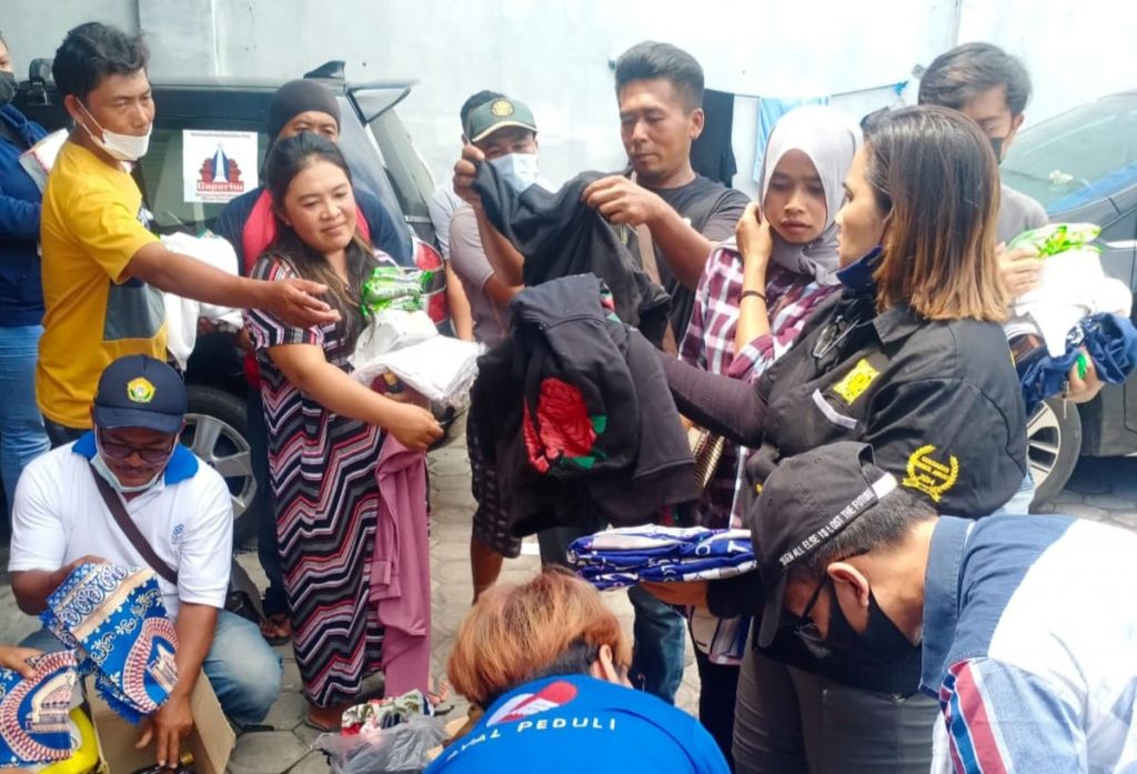 Gabungan Pengusaha Rumah Hiburan Umum Peduli Korban Erupsi Semeru