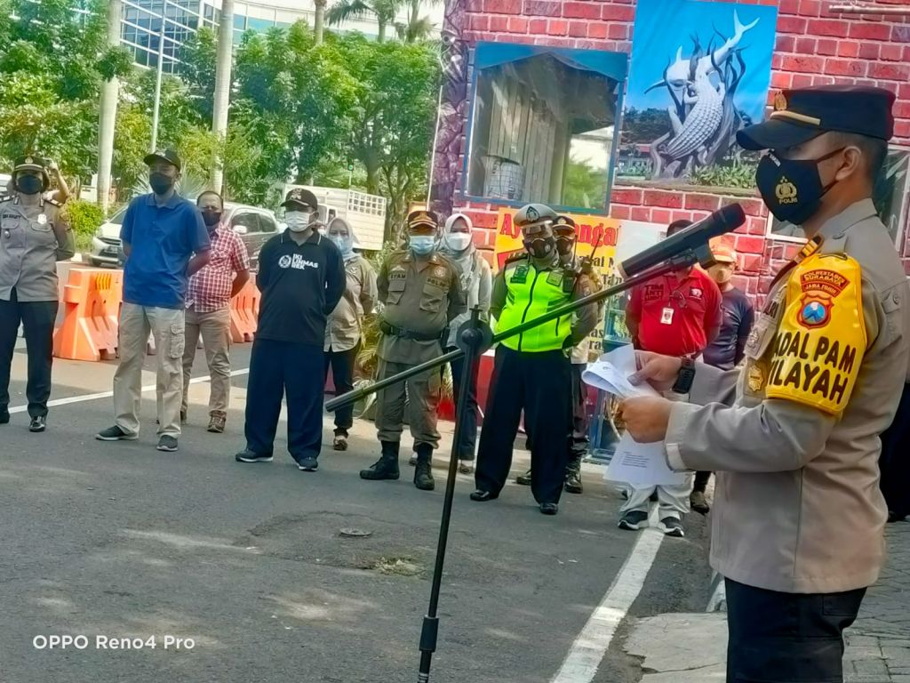 Ciptakan Rasa Aman, Polsek Mulyorejo Gelar Apel Pos Pengamanan Nataru