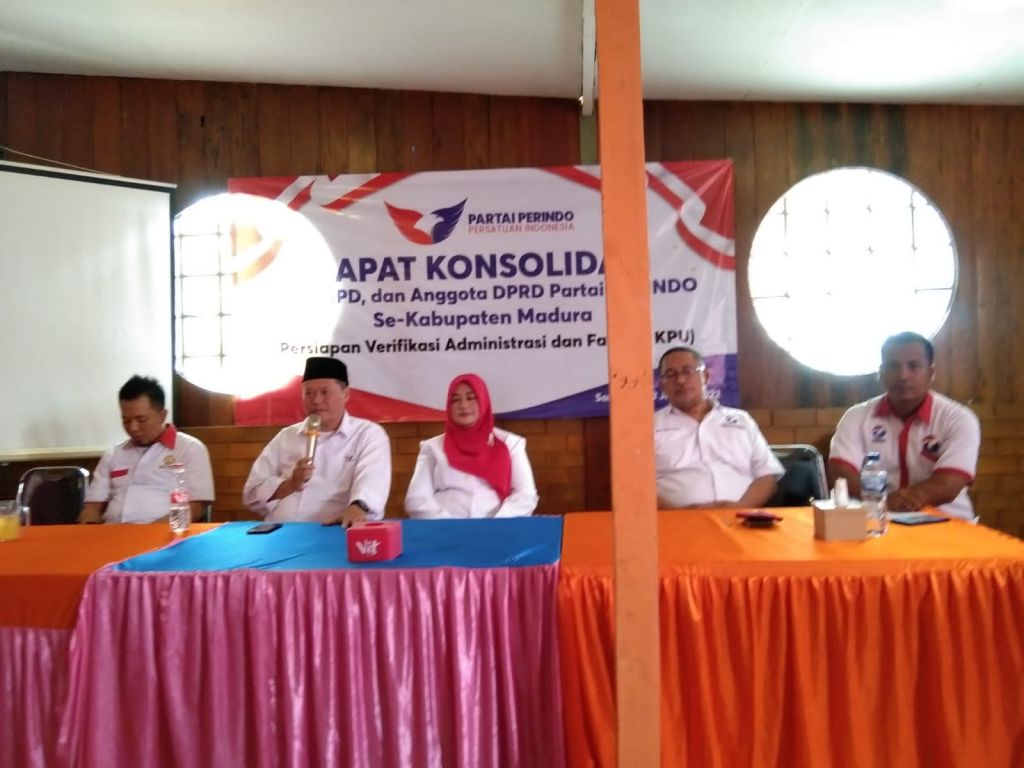 Badaruddin, Apresiasi Semangat dan Komitmen DPD Perindo se-Madura