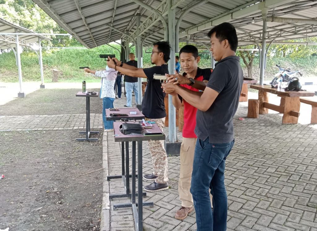 Tingkatkan Sinergi, GJSC Gelar Latihan Tembak Sasaran